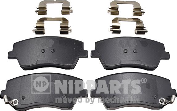 Nipparts N3600558 - Тормозные колодки, дисковые, комплект autosila-amz.com