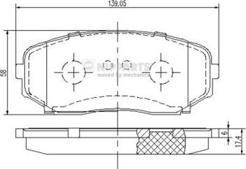 Magneti Marelli 363916061053 - Тормозные колодки, дисковые, комплект autosila-amz.com