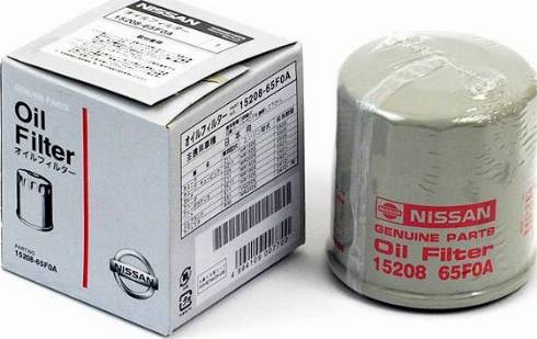 NISSAN 15208-65F0A - Масляный фильтр autosila-amz.com