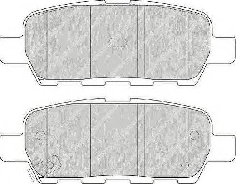 NISSAN D4080-JA01A - Комплектующие для колодок дискового тормоза autosila-amz.com