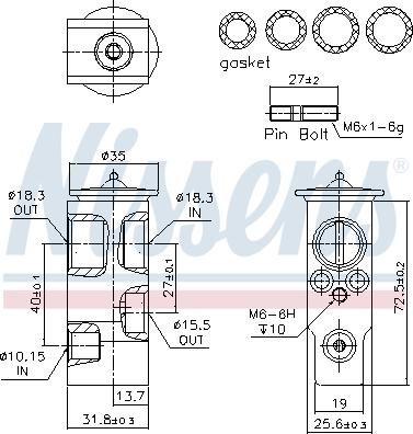 Nissens 999385 - Автозапчасть autosila-amz.com