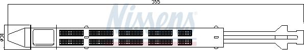 Nissens 95468 - Osuszaczklimatyzatora autosila-amz.com