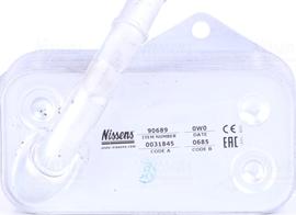 Nissens 90689 - Масляный радиатор, двигательное масло autosila-amz.com