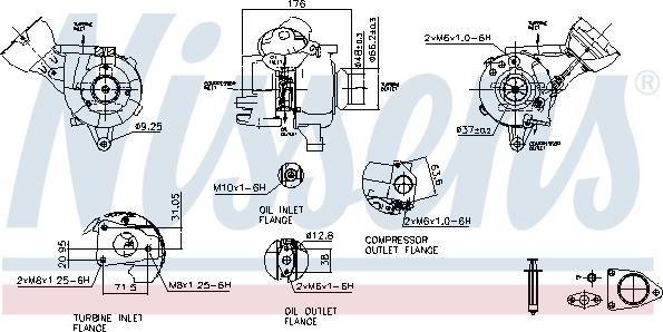 Nissens 93481 - Автозапчасть autosila-amz.com