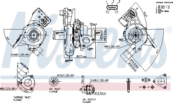 Nissens 93311 - Турбокомпрессор с электронным актуатором  LAND ROVER DEFENDER 11- autosila-amz.com