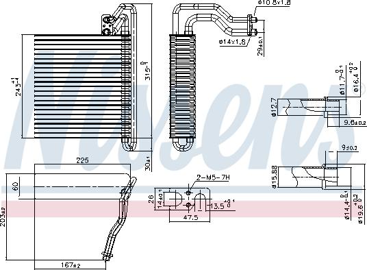 Nissens 92333 - Испаритель autosila-amz.com