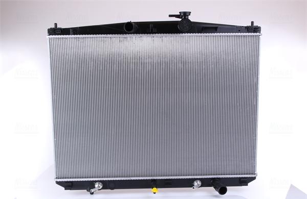 Nissens 646923 - Радиатор, охлаждение двигателя autosila-amz.com