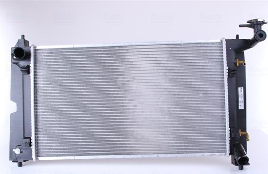 Nissens 64648A - Радиатор, охлаждение двигателя autosila-amz.com