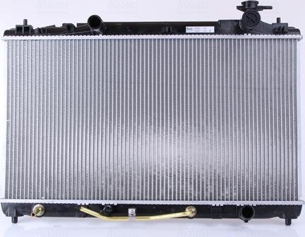 Nissens 646808 - Радиатор, охлаждение двигателя autosila-amz.com