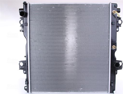 Nissens 646824 - Радиатор, охлаждение двигателя autosila-amz.com