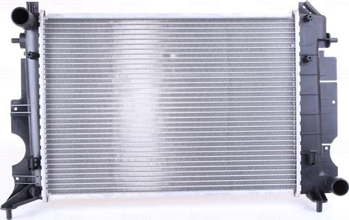 Nissens 64038A - Радиатор, охлаждение двигателя autosila-amz.com
