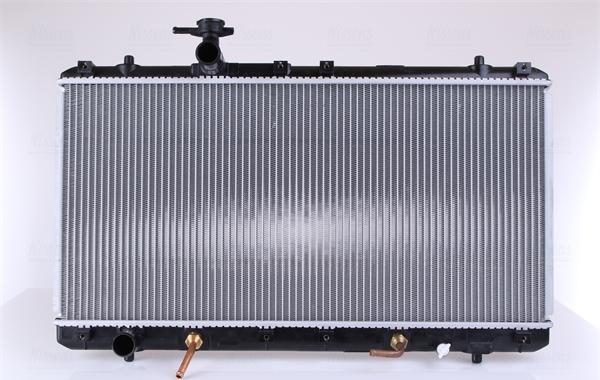 Nissens 64166A - Радиатор, охлаждение двигателя autosila-amz.com
