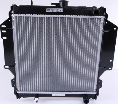 Nissens 64184 - Радиатор, охлаждение двигателя autosila-amz.com