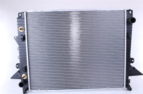 Nissens 64321A - Радиатор, охлаждение двигателя autosila-amz.com