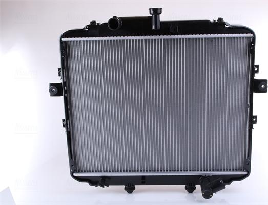 Nissens 66996 - Радиатор, охлаждение двигателя autosila-amz.com