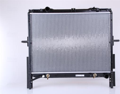 Nissens 66657 - Радиатор, охлаждение двигателя autosila-amz.com
