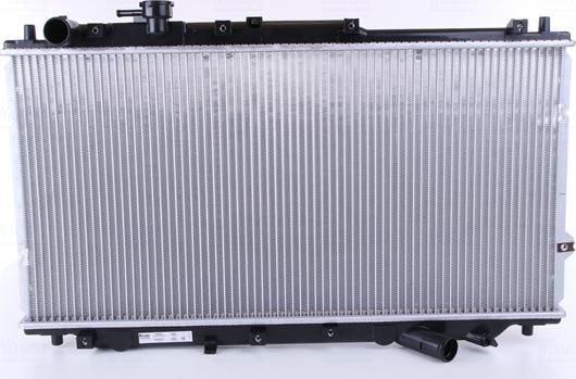 Nissens  66604 - Радиатор, охлаждение двигателя autosila-amz.com