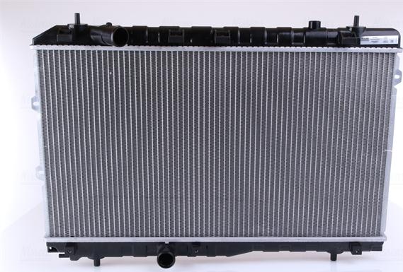 Nissens 66680 - Радиатор, охлаждение двигателя autosila-amz.com