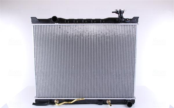 Nissens 66682 - Радиатор, охлаждение двигателя autosila-amz.com