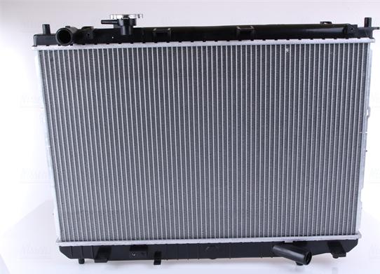 Nissens 66637 - Радиатор, охлаждение двигателя autosila-amz.com