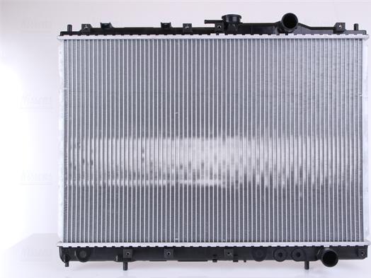 Nissens 66628 - Радиатор, охлаждение двигателя autosila-amz.com