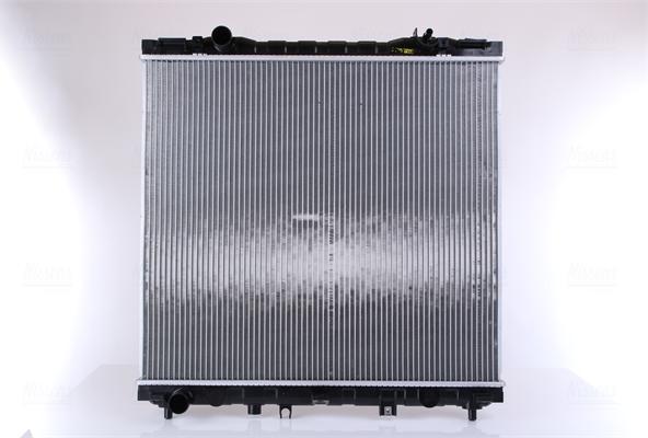 Nissens 666226 - Радиатор, охлаждение двигателя autosila-amz.com