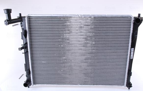 Nissens 66676 - Радиатор, охлаждение двигателя autosila-amz.com