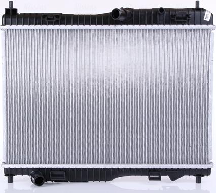 Nissens 66858 - Радиатор, охлаждение двигателя autosila-amz.com