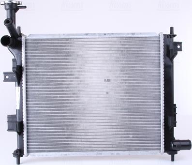 Nissens 66747 - Радиатор, охлаждение двигателя autosila-amz.com