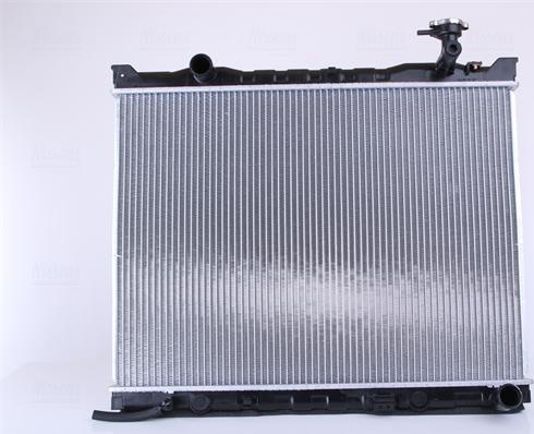 Nissens 66766 - Радиатор, охлаждение двигателя autosila-amz.com