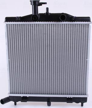Nissens 66760 - Радиатор, охлаждение двигателя autosila-amz.com