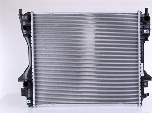 Nissens 66706 - Радиатор, охлаждение двигателя autosila-amz.com