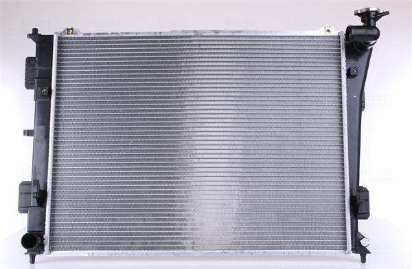 Nissens 66783 - Радиатор, охлаждение двигателя autosila-amz.com