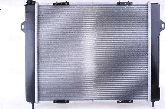 Nissens 609901 - Радиатор, охлаждение двигателя autosila-amz.com