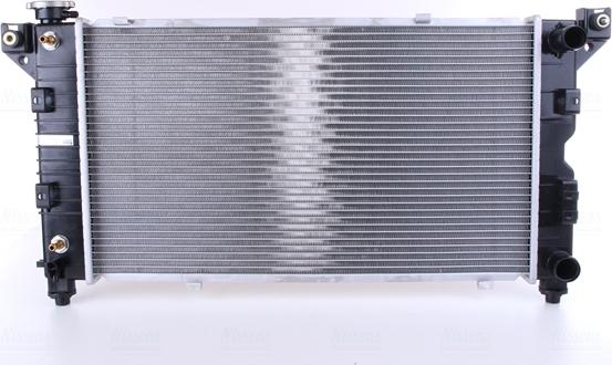 Nissens 60984 - Радиатор, охлаждение двигателя autosila-amz.com