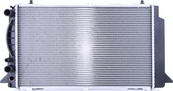 Nissens 60465A - Радиатор, охлаждение двигателя autosila-amz.com