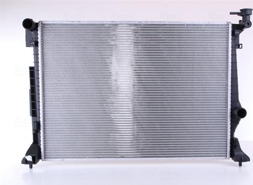 Nissens 606954 - Радиатор, охлаждение двигателя autosila-amz.com