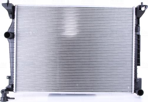 Nissens 606953 - Радиатор, охлаждение двигателя autosila-amz.com