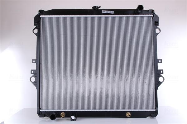 Nissens 606558 - Радиатор, охлаждение двигателя autosila-amz.com