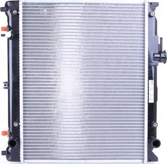 Nissens 606692 - Радиатор, охлаждение двигателя autosila-amz.com