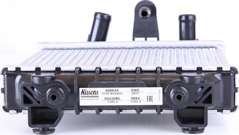 Nissens 606644 - Радиатор, охлаждение двигателя autosila-amz.com