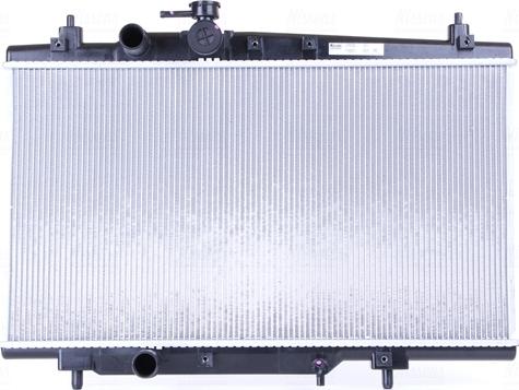 Nissens 606668 - Радиатор, охлаждение двигателя autosila-amz.com