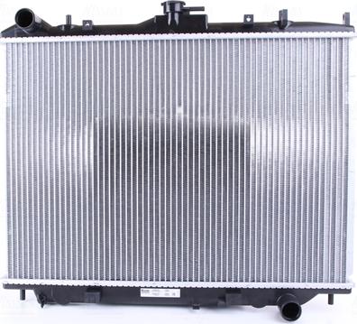 Nissens 606670 - Радиатор, охлаждение двигателя autosila-amz.com