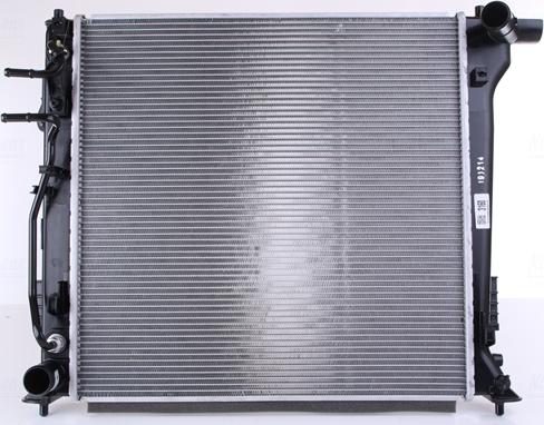 Nissens 606099 - Радиатор, охлаждение двигателя autosila-amz.com