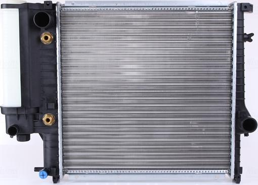 Nissens 60613A - Радиатор, охлаждение двигателя autosila-amz.com