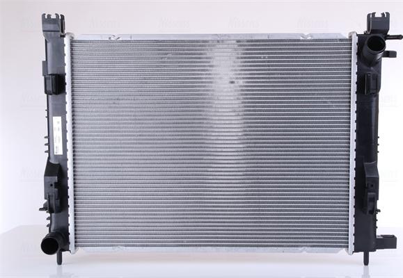 Nissens 606760 - Радиатор, охлаждение двигателя autosila-amz.com