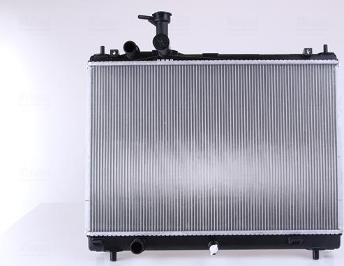 Nissens 606700 - Радиатор, охлаждение двигателя autosila-amz.com