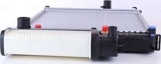Nissens 60709A - Радиатор, охлаждение двигателя autosila-amz.com