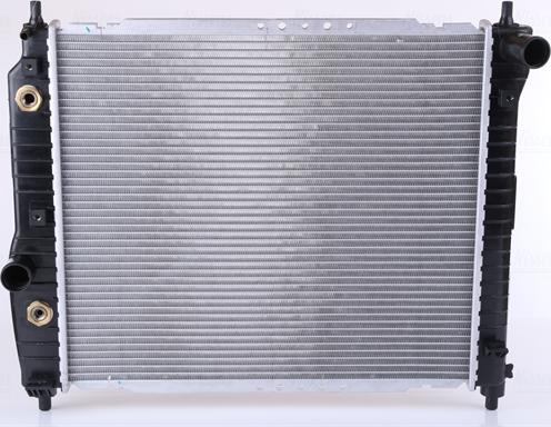 Nissens 61635 - Радиатор, охлаждение двигателя autosila-amz.com