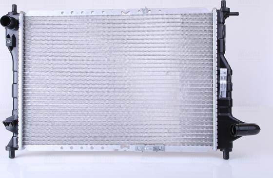 Nissens  61630 - Радиатор, охлаждение двигателя autosila-amz.com
